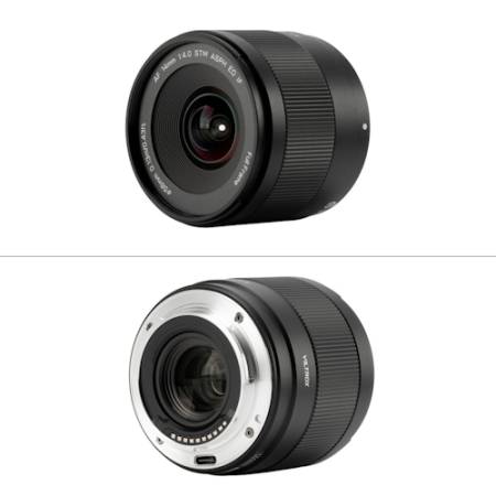 Viltrox AF 14mm f/4 Air - obiektyw stałoogniskowy, Sony FE_Obiektyw z przodu i z tyłu_3